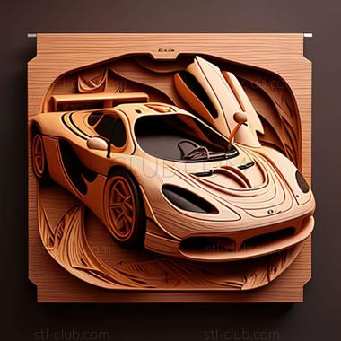 3D мадэль McLaren F1 (STL)